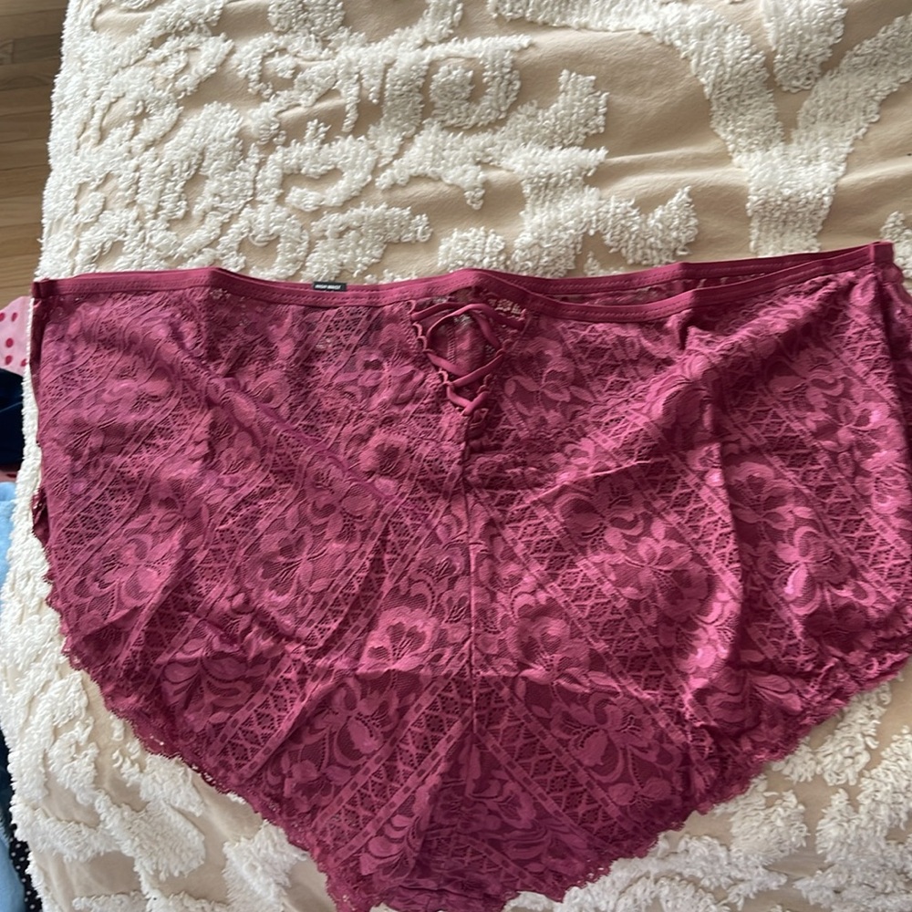 Maroon torrid size 6x cheeky underwear